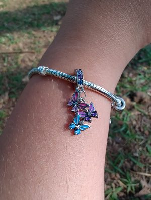 Berloque Borboletas da Sorte