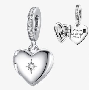 Berloque Coração Surpresa