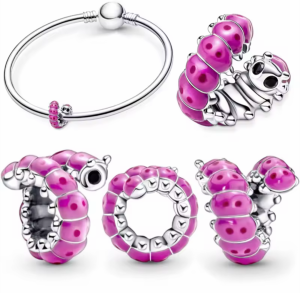 Berloque Lagarta da Alice no País das Maravilhas