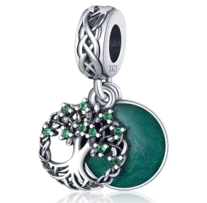 Berloque Árvore da Vida Verde