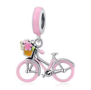 Berloque Bicicleta rosa