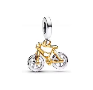 Berloque Bicicleta Dourada