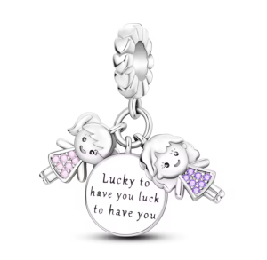 Berloque Sorte é ter você